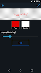 screenshot of Birthday Photo Frames
