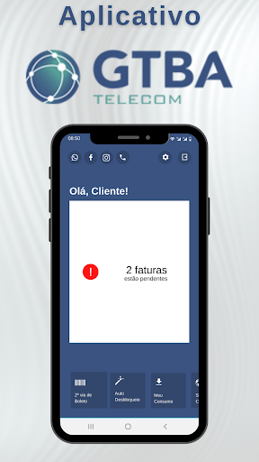 Android application GTBA TELECOM screenshort