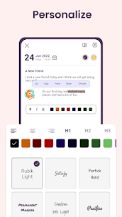 Daynote – Diary Private Notes with Lock MOD APK (Premium Unlocked) 6