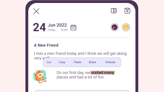 Diary, Private Notes with Lock Gallery Screentshots 5