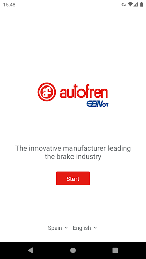 Android application AUTOFREN SEINSA screenshort