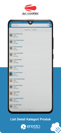 J&C Cookies - Aplikasi Member Screen 3