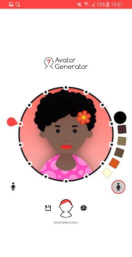 The Avatar Generator Screen 3