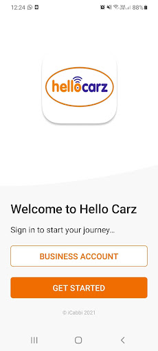 Android application Hello Carz screenshort