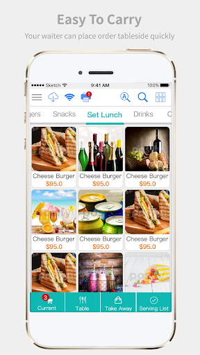 Android application Posify Kitchen (Pad) screenshort