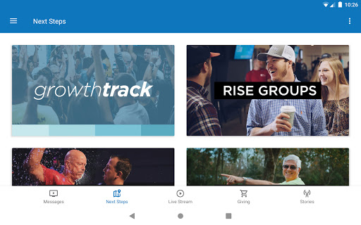Screenshot of Rise Church