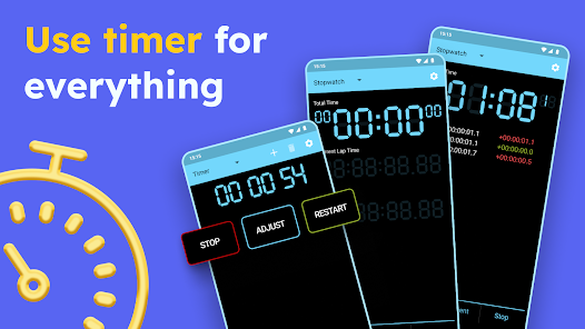 Stopwatch X: Sports Lap Timer for Android - Free App Download