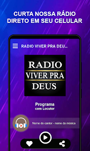 RADIO VIVER PRA DEUS