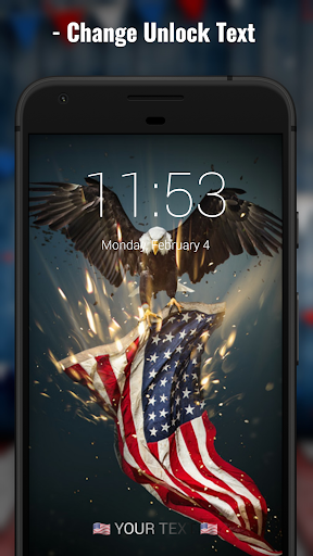 4th of July Lock Screen Screen 3