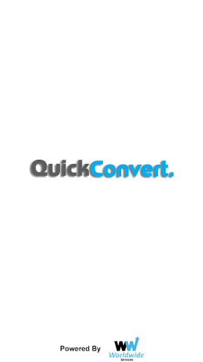 Android application Quick Convert Money screenshort