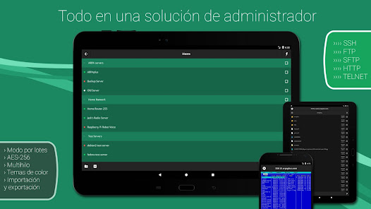 Captura 1 Admin Hand SSH/SFTP/FTP Client android