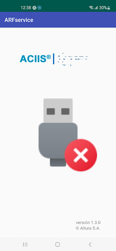 Android application ARFservice screenshort