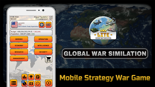 Global War Simulation LITE