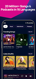 Gaana: MP3 Songs, Music App Screenshot