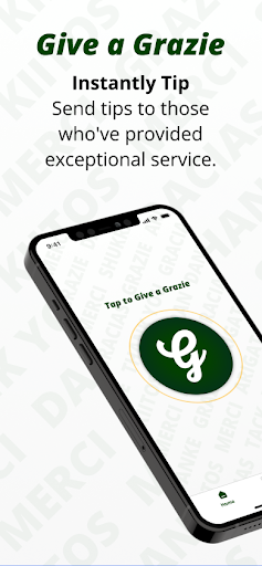 Android application Grazie - Say Thanks! screenshort