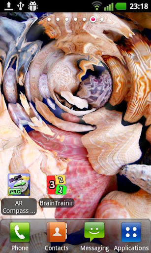 Water Touch Parallax Live Wallpaper