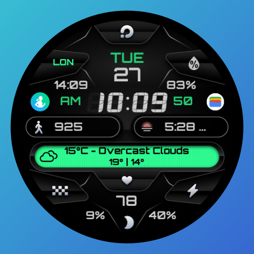 PRADO X155 Wear OS Watch Face logo