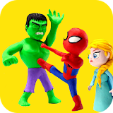 Superhero Fun Kids Stop Motion icon