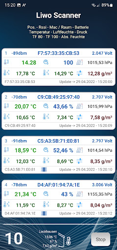 Liwo Scanner Screen 3