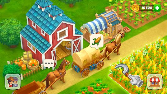 Wild West: Farm Town Build