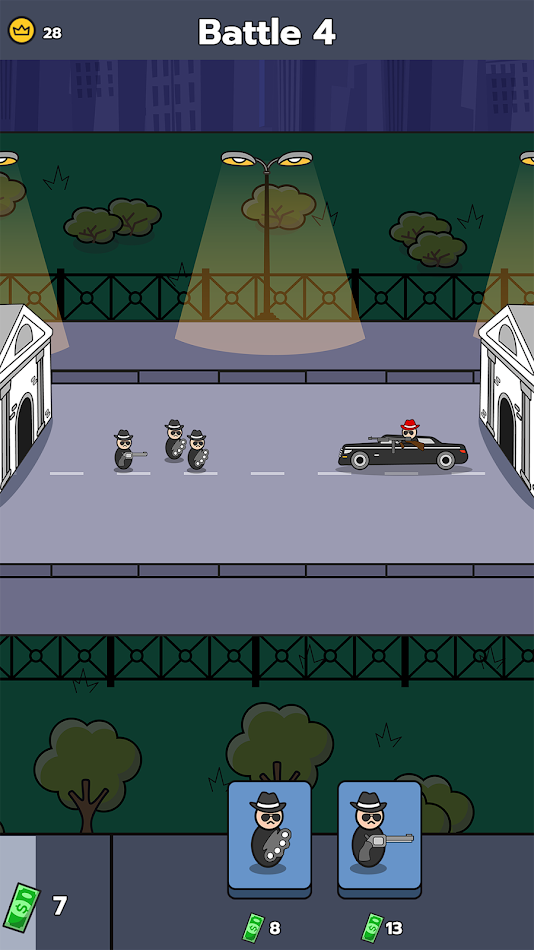 #2. Gang Wars (Android) Podle: Becube Co Ltd