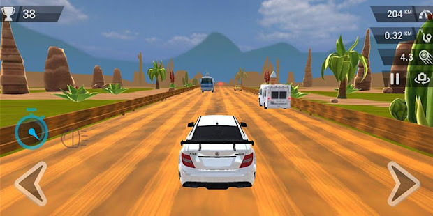 Unreal Highway Racing screenshots apk mod 1