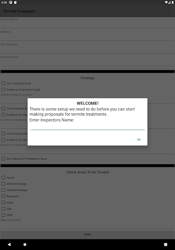 Termite and Pest Proposals