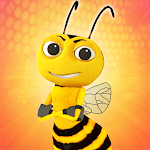 Cover Image of ดาวน์โหลด Honey Bee Idle Factory Simulator- Honey Tycoon 3D 1.0 APK