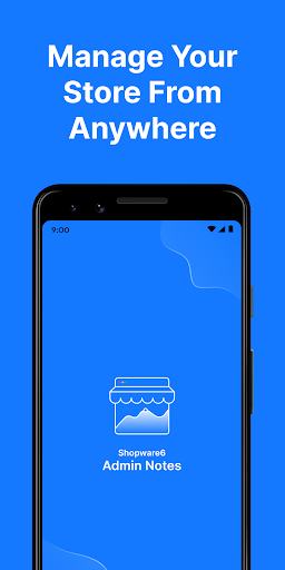 Android application Shopware6 Admin Notes screenshort