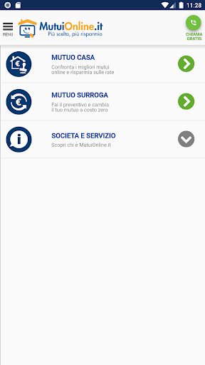 Android application MutuiOnline: il n.1 dei mutui screenshort