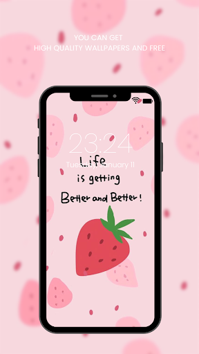 Screenshot of Kawaii Pastel Wallpaper