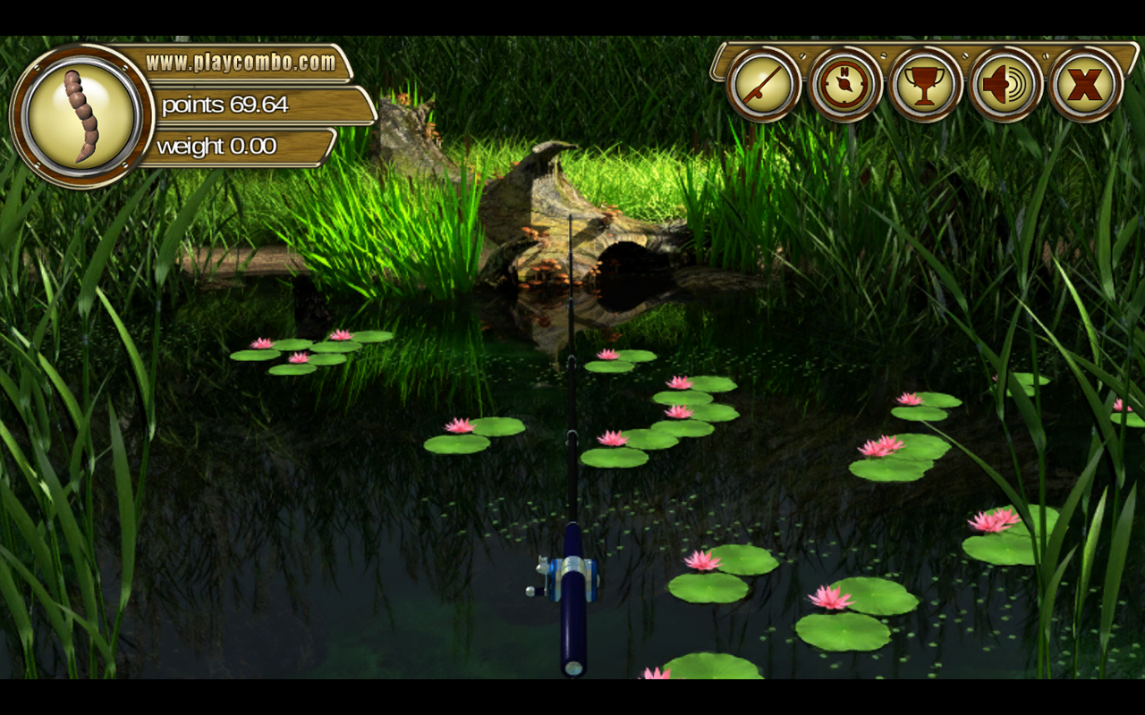 Android application Backwater Fishing screenshort