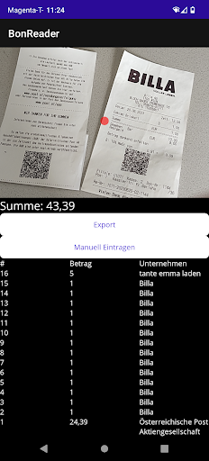 Android application BonReader Pro screenshort