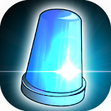Police Blue Light Siren icon