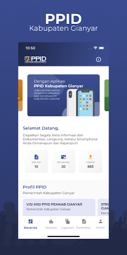 PPID Kabupaten Gianyar Screen 2