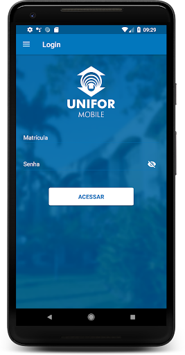 Android application Unifor Mobile screenshort