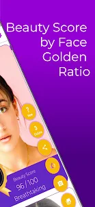 Beauty Score by Golden Ratios