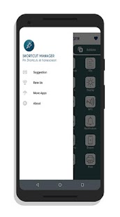 Shortcut Maker - צילום מסך של קיצורי דרך לאפליקציה