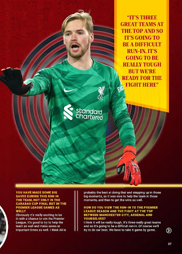 Screenshot of Liverpool  FC Programme