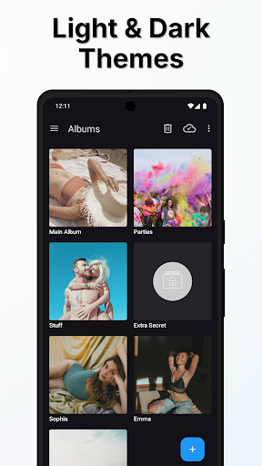 Screenshot of Clock Lock Secret Photo Vault