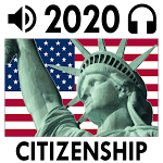 Cover Image of Download US Citizenship Test 2020 Audio - Free Exam Prep 2.8 APK