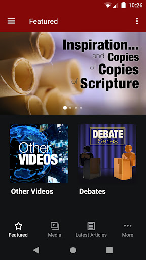 Android application Apologetics Press screenshort