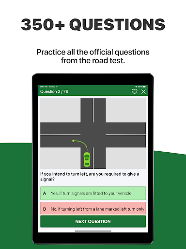 Screenshot of Driver's Licence CBT Nigeria