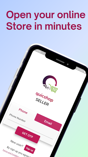 QuicShop SELLER Screen 2