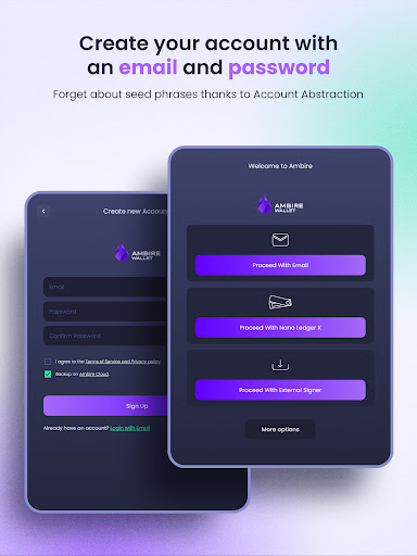 Ambire: Smart Crypto Wallet Screenshot