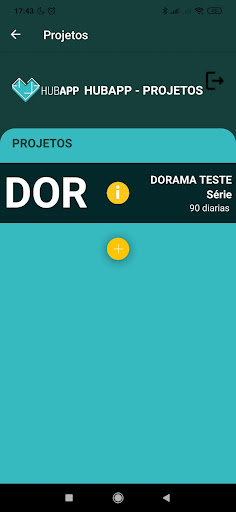 HubApp Screen 3