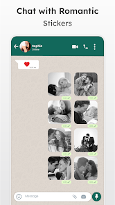 Screenshot 8 Couple Romantic Stickers android