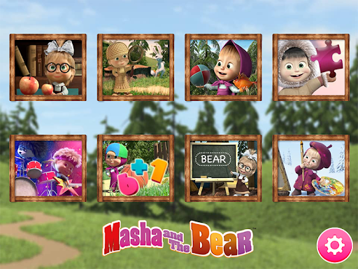 Download Masha and the Bear. Educational Games - Matjarplay
