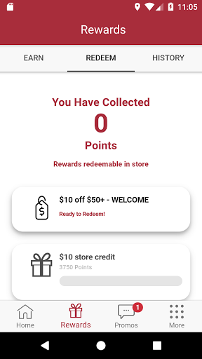 Android application The Gallery Rewards screenshort