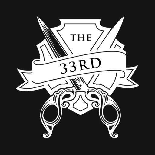 The 33rd Barbershop logo